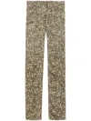 Isabel Marant Ferni Straight Cut Stretch Pants In Neutrals