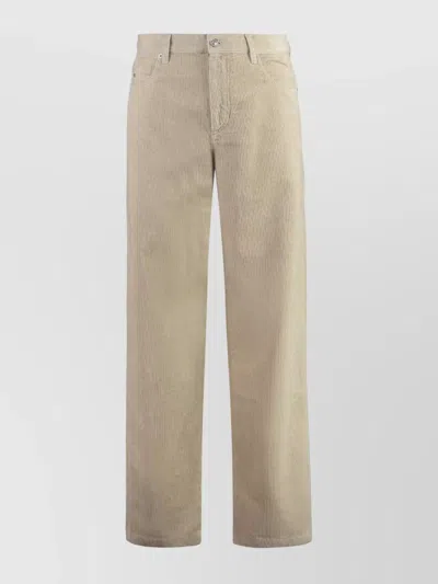 ISABEL MARANT CORDUROY TROUSERS METAL BUTTONS