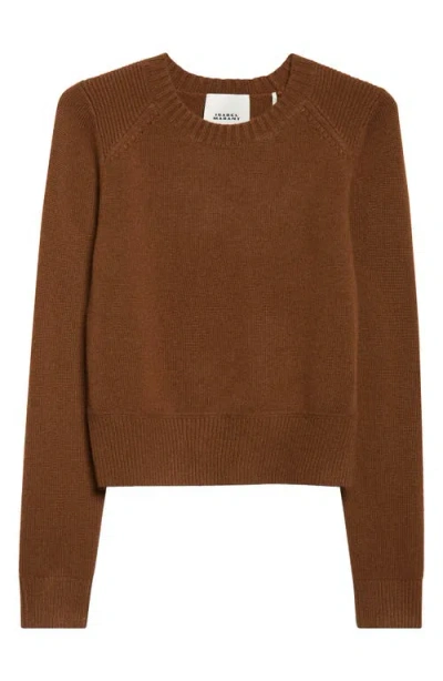 Isabel Marant Cornelia Merino Wool & Cashmere Sweater In Brown