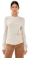 Isabel Marant Cosima Sweater Ecru In Sand