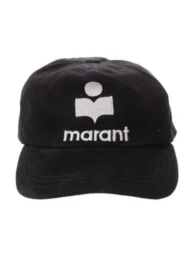 Pre-owned Isabel Marant Cotton Baseball Cap In Black