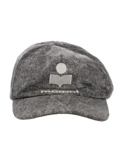 Pre-owned Isabel Marant Cotton Baseball Cap In Gray