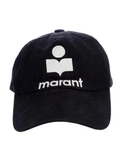 Pre-owned Isabel Marant Cotton Baseball Hat In Black