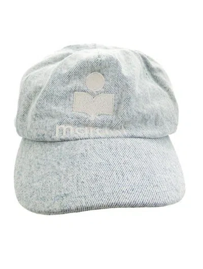 Pre-owned Isabel Marant Cotton Baseball Hat In Blue