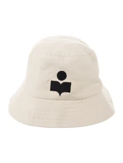 Pre-owned Isabel Marant Cotton Blend Bucket Hat In Neutrals