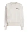 Isabel Marant Cotton-blend Shad Logo Sweatshirt In Neutral