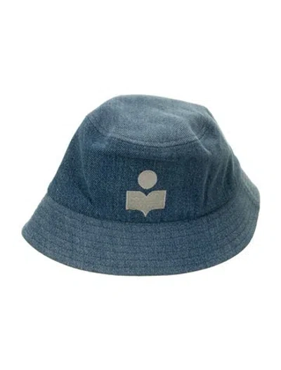 Pre-owned Isabel Marant Cotton Bucket Hat In Blue