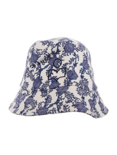 Pre-owned Isabel Marant Cotton Bucket Hat In White