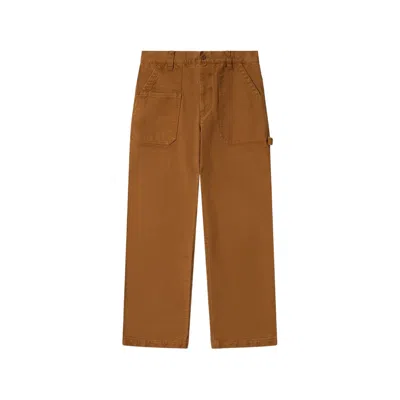 Isabel Marant Cotton Canvas Cargo Pants In Brown