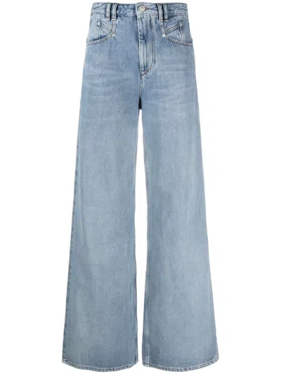 Isabel Marant Cotton Denim In Blue