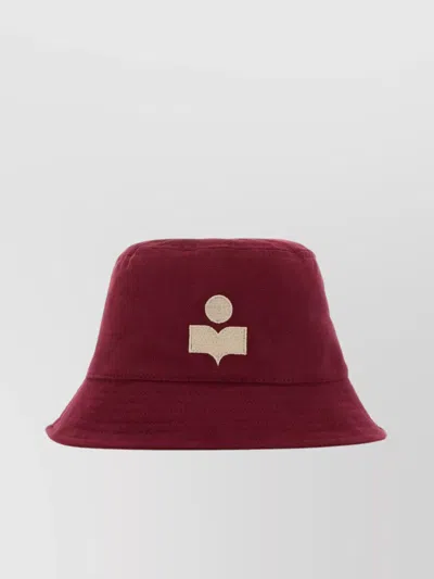 Isabel Marant Cotton Haley Bucket Hat In Red