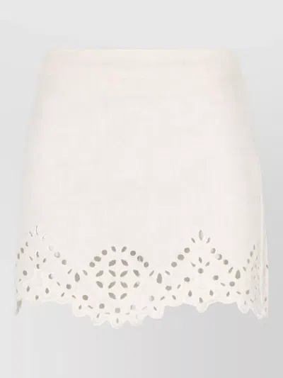 Isabel Marant Cotton High-rise Midi Skirt In Multi