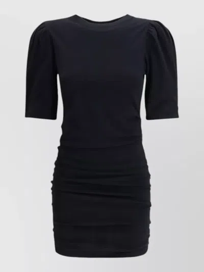 Isabel Marant Cotton Mini Dress In Blue
