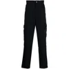 Isabel Marant Cotton Carrot Fit Pants With Belt Loops
