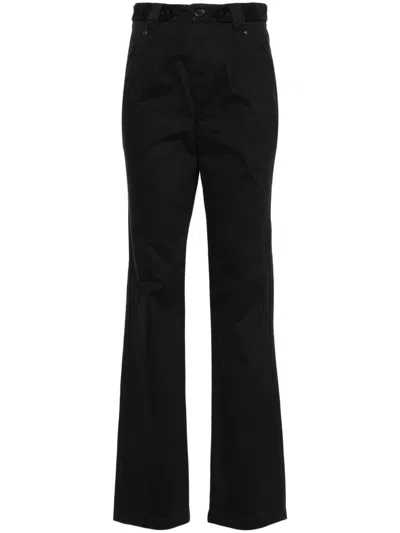 Isabel Marant Cotton Pants In ブラック