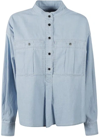 Isabel Marant Cotton Shirt For Everyday Wear In Multicolor