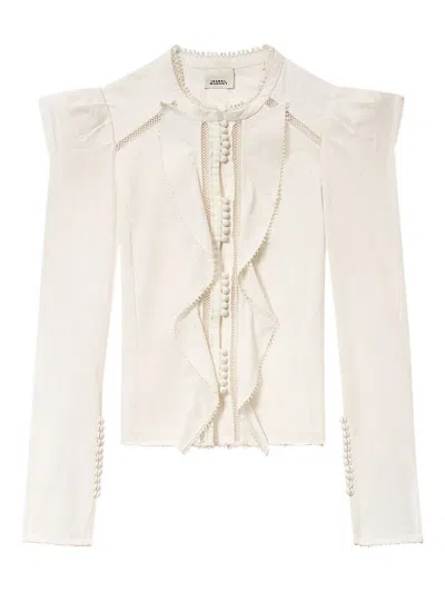Isabel Marant Cotton Shirt In White