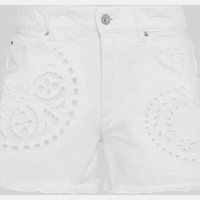Pre-owned Isabel Marant Cotton Shorts 36 In White