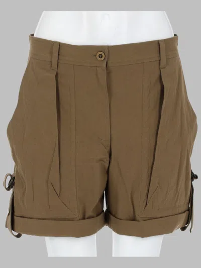 Isabel Marant Cotton Shorts For Women - Ss26 Collection In Brown