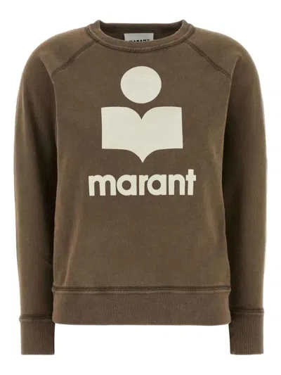 ISABEL MARANT ISABEL MARANT COTTON SWEATSHIRT WITH EMBROIDERED LOGO