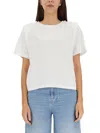 Isabel Marant Women's Cotton T Shirt In White