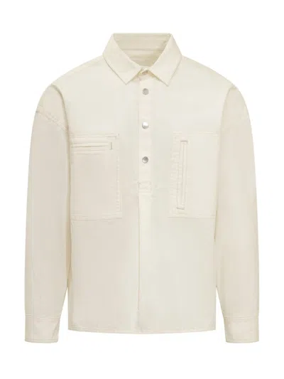 Isabel Marant Terry Cotton Shirt In White