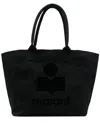 Isabel Marant Yenki Flocked-logo Tote Bag