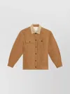 Isabel Marant Ninon Cotton Workwear Jacket Clothing In Orange