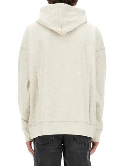 Isabel Marant Cotton-blend Sweatshirt In Gray