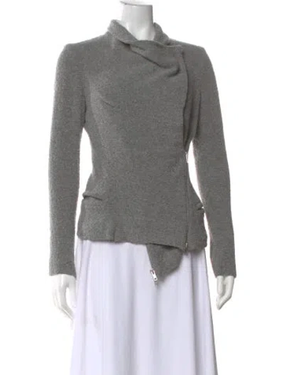 Pre-owned Isabel Marant Cowl Neck Sweater In Gray
