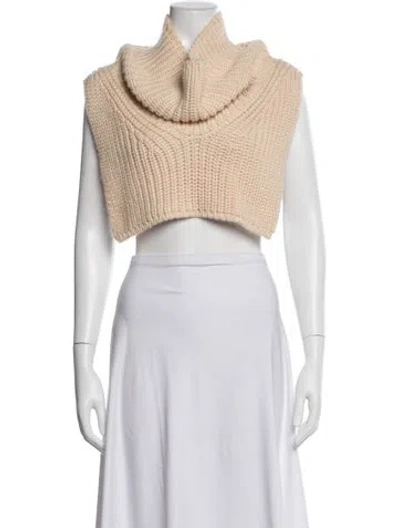 Pre-owned Isabel Marant Cowl Neck Sweater In Neutrals
