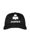 Isabel Marant Cq001xfba3c05a23a Logo-embroidered Baseball Cap In Black
