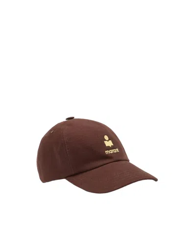 Isabel Marant Cq053xfa Baseball Cap In Brown