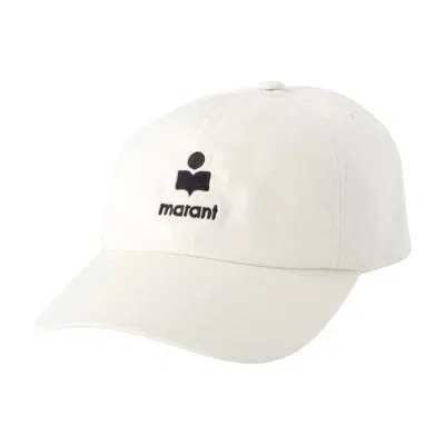 Isabel Marant Cq053xfa-d1c05a-ecbk Baseball Cap In White