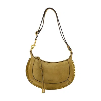 Isabel Marant Crescent-shaped Brown Calfskin Shoulder Bag