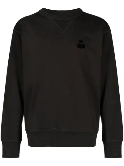 Isabel Marant Sweatshirt Mit Rundem Ausschnitt In Black
