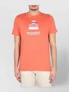 Isabel Marant Crew Neck Graphic Print Short Sleeves