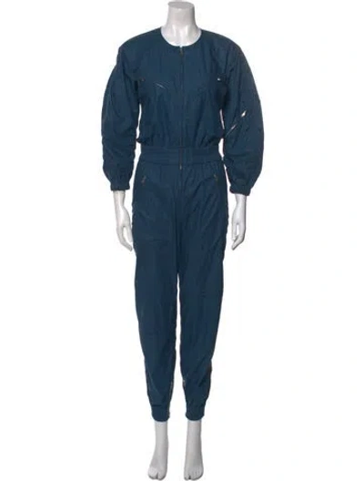 Pre-owned Isabel Marant Crew Neck Jumpsuit In Blue