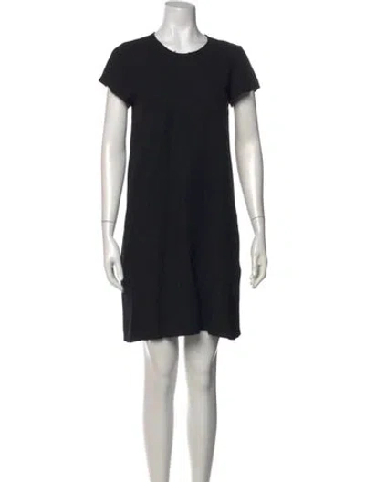 Pre-owned Isabel Marant Crew Neck Knee-length Dress In Black