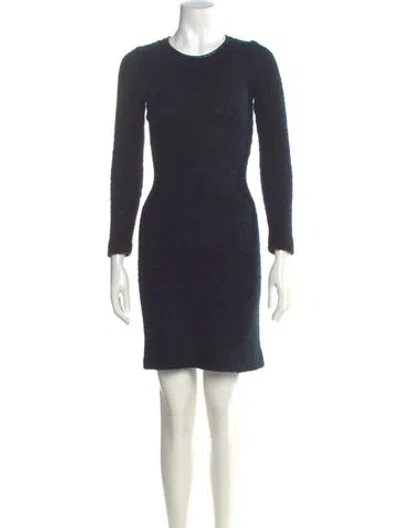 Pre-owned Isabel Marant Crew Neck Knee-length Dress In Blue