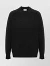 Isabel Marant Crew Neck Knit Sweater With Raglan Sleeves In Black