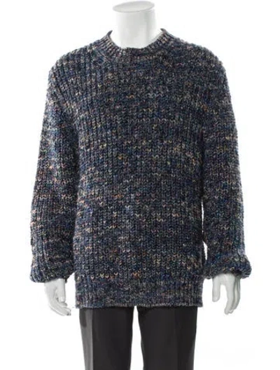 Pre-owned Isabel Marant Crew Neck Long Sleeve Pullover In Blue