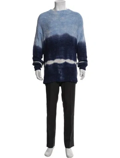 Pre-owned Isabel Marant Crew Neck Long Sleeve Pullover In Blue