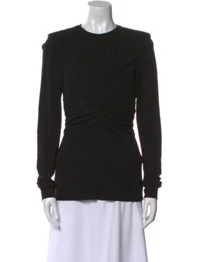 Pre-owned Isabel Marant Crew Neck Long Sleeve Sweatshirt In Black