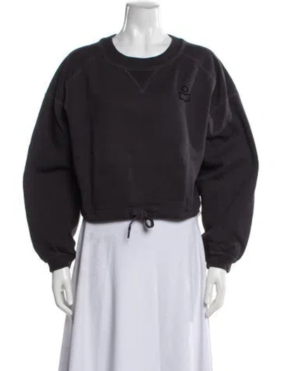 Pre-owned Isabel Marant Crew Neck Long Sleeve Sweatshirt In Gray