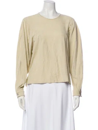 Pre-owned Isabel Marant Crew Neck Long Sleeve Sweatshirt In Neutral