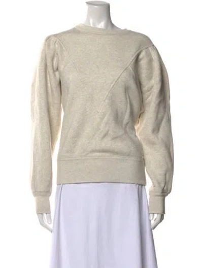 Pre-owned Isabel Marant Crew Neck Long Sleeve Sweatshirt In Neutral