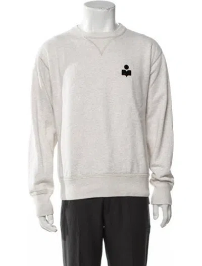 Pre-owned Isabel Marant Crew Neck Long Sleeve Sweatshirt In Neutrals