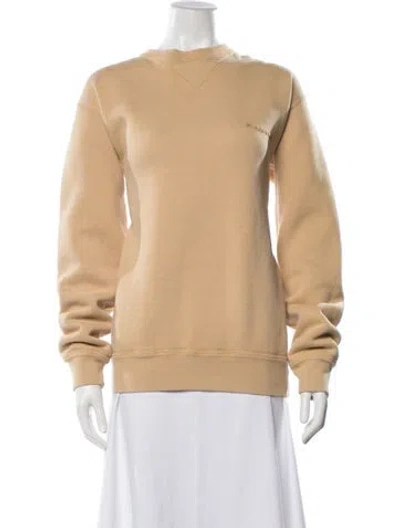 Pre-owned Isabel Marant Crew Neck Long Sleeve Sweatshirt In Neutrals
