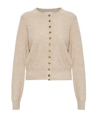 Isabel Marant Crew Neck Long-sleeved Knitwear In Neutral